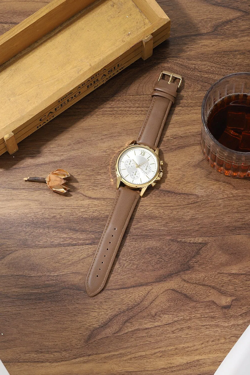 Wrist Watch OEM Customized Logo Sports Hot Sell Leather Strap Japanese Movement Men Watch Cheap Price Waterproof Quartz Man Watches