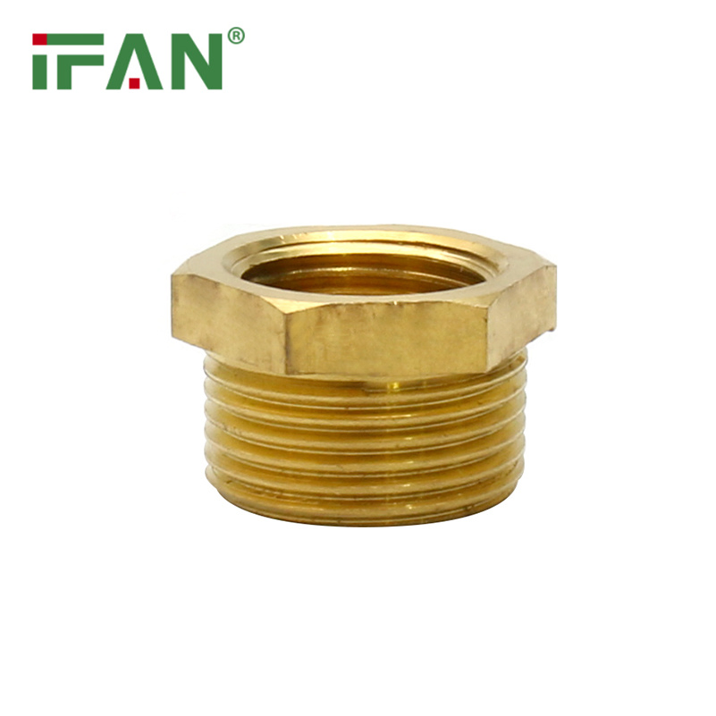 Ifan Best Quality 1/2"-2" Yellow Bushing Brass Fitting