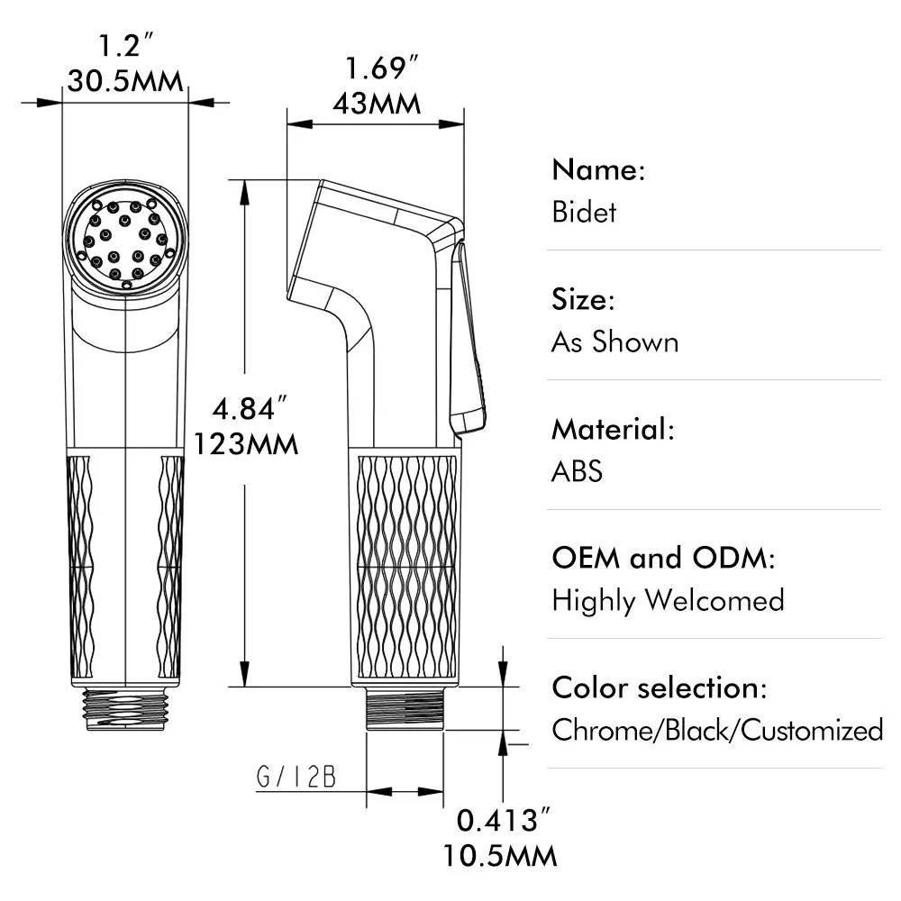 Self-Cleaning Shattaf: Advanced Hygiene Solution for Modern Bathrooms