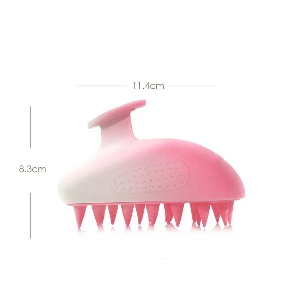 Scalp Massage Shampoo Brush with Soft Flexible Silicone Bristles Hair Brush