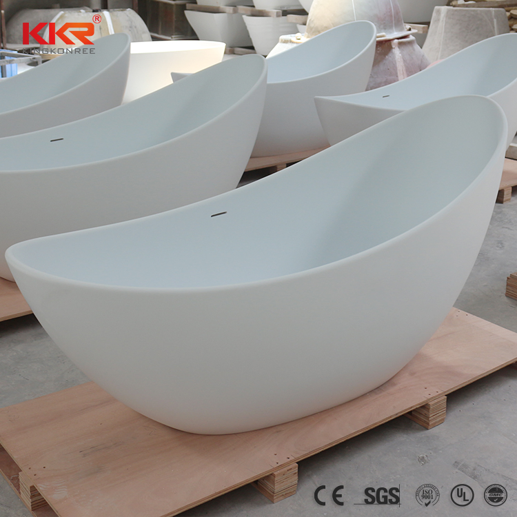 Kkr Marble Stone Bathtub Free Standing Netherlands Solid Surface Bathtub