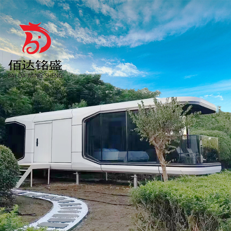 Steel Structure Prefab House Pod Hotel Tiny House