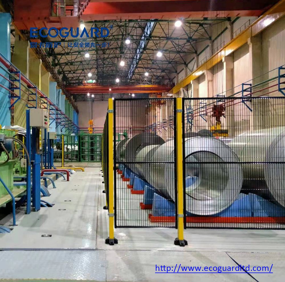 Industrial Heavy-Duty Steel Machine Safety Guarding Fence System