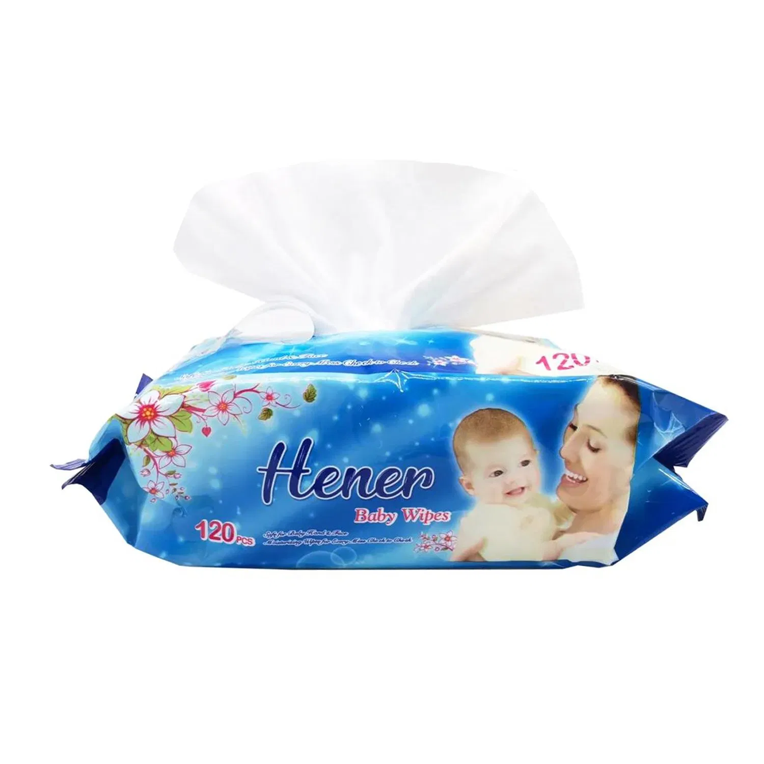 Manufacturer OEM Size Package Design Biodegradable Organic Cotton Baby Wet Wipes Cleaning Mouth and Hands