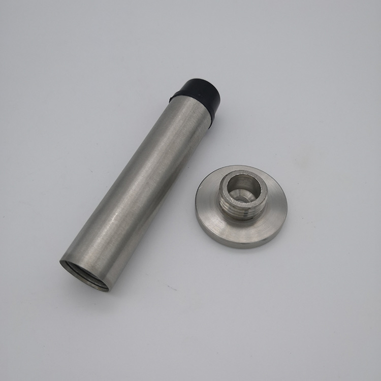 Stainless Steel Floor Mounted Glass Door Shower Door Stopper