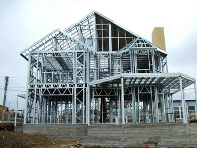 Manufacturer of Light Steel Strecture Villa