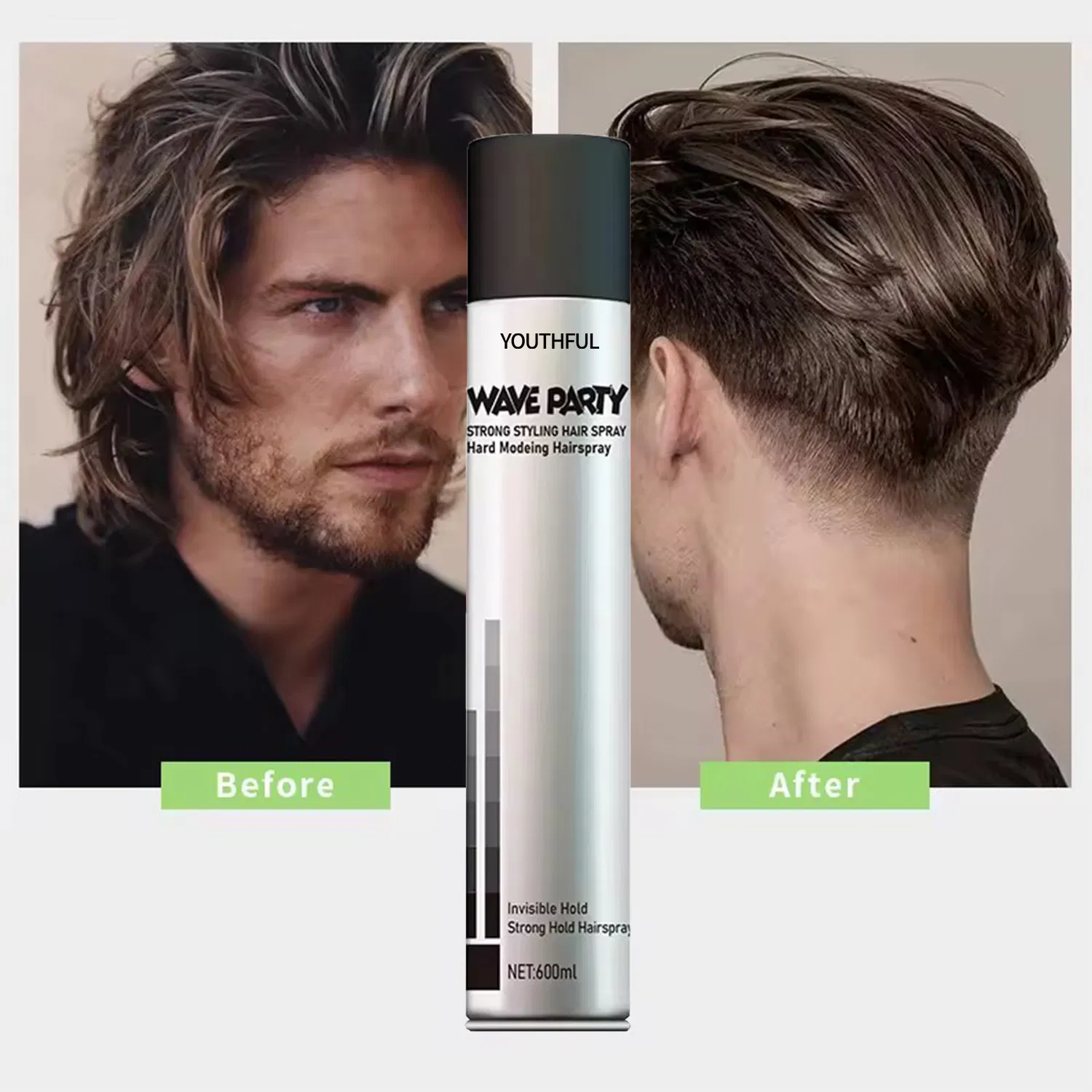 Hot Selling Professional Long Lasting Strong Hold Hair Spray