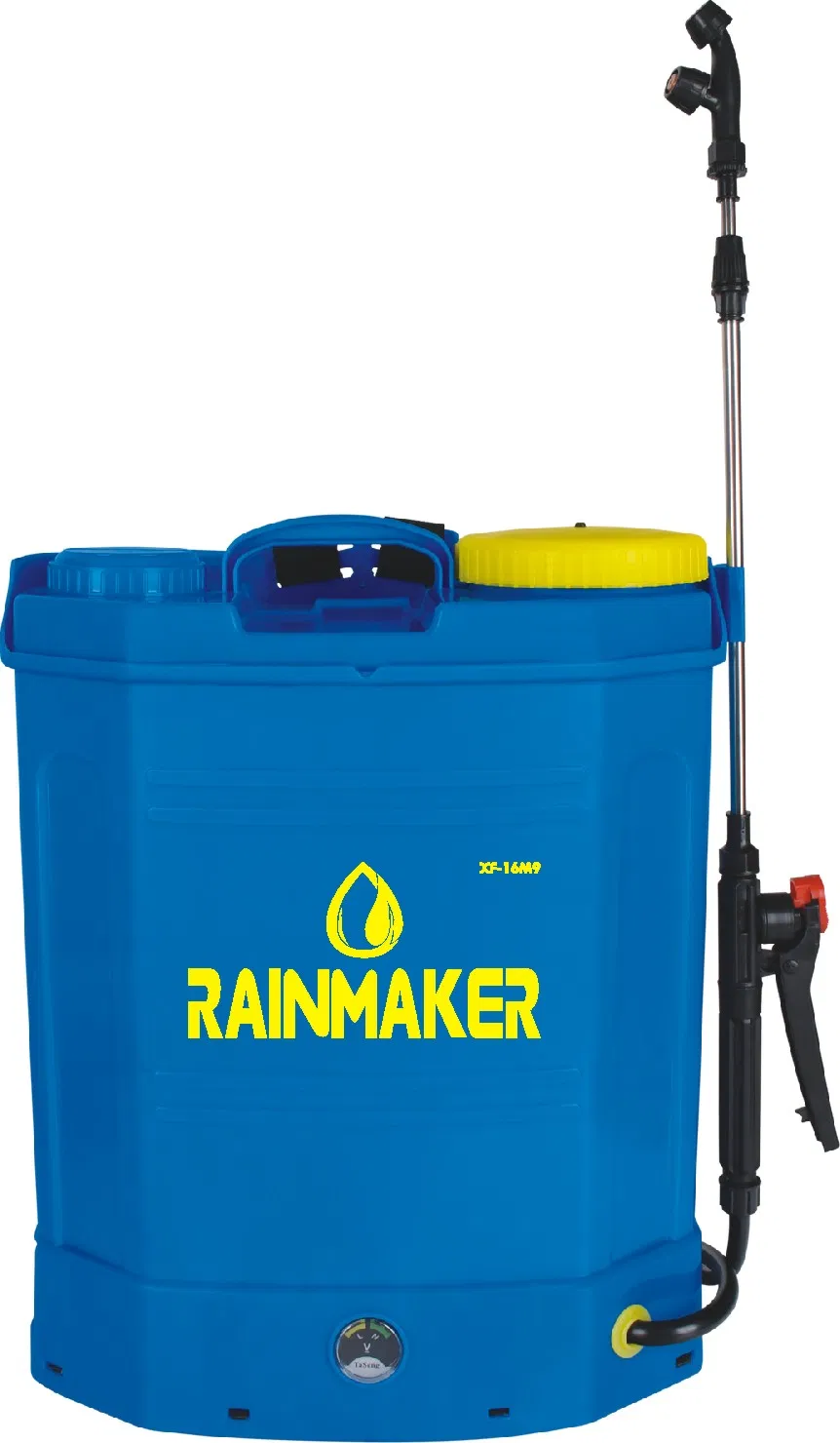 Rainmaker 16 Liter Garden Plastic High Pressure Plastic Portable Battery Sprayer