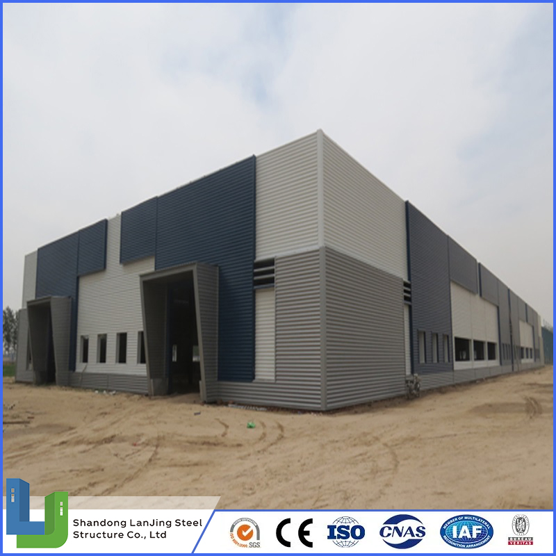 Wind-Resistant Fireproof Pre-Engineered Steel Structure Construction Building Shopping Mall with Insulated Sandwich Panel
