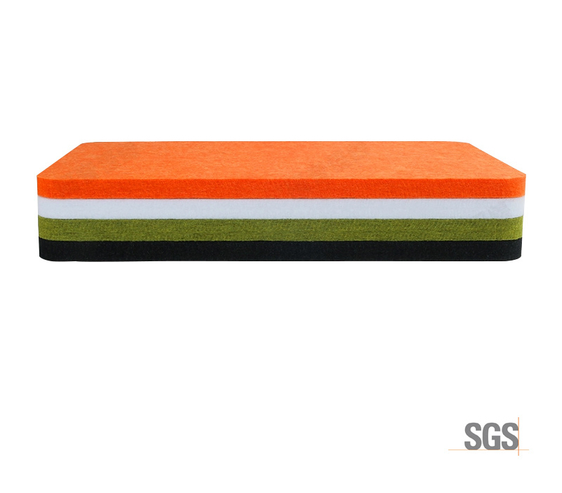 Fire Proofing Polyester Fiber Decorative Acoustic Panel for Concert Hall/Theater/Auditorium