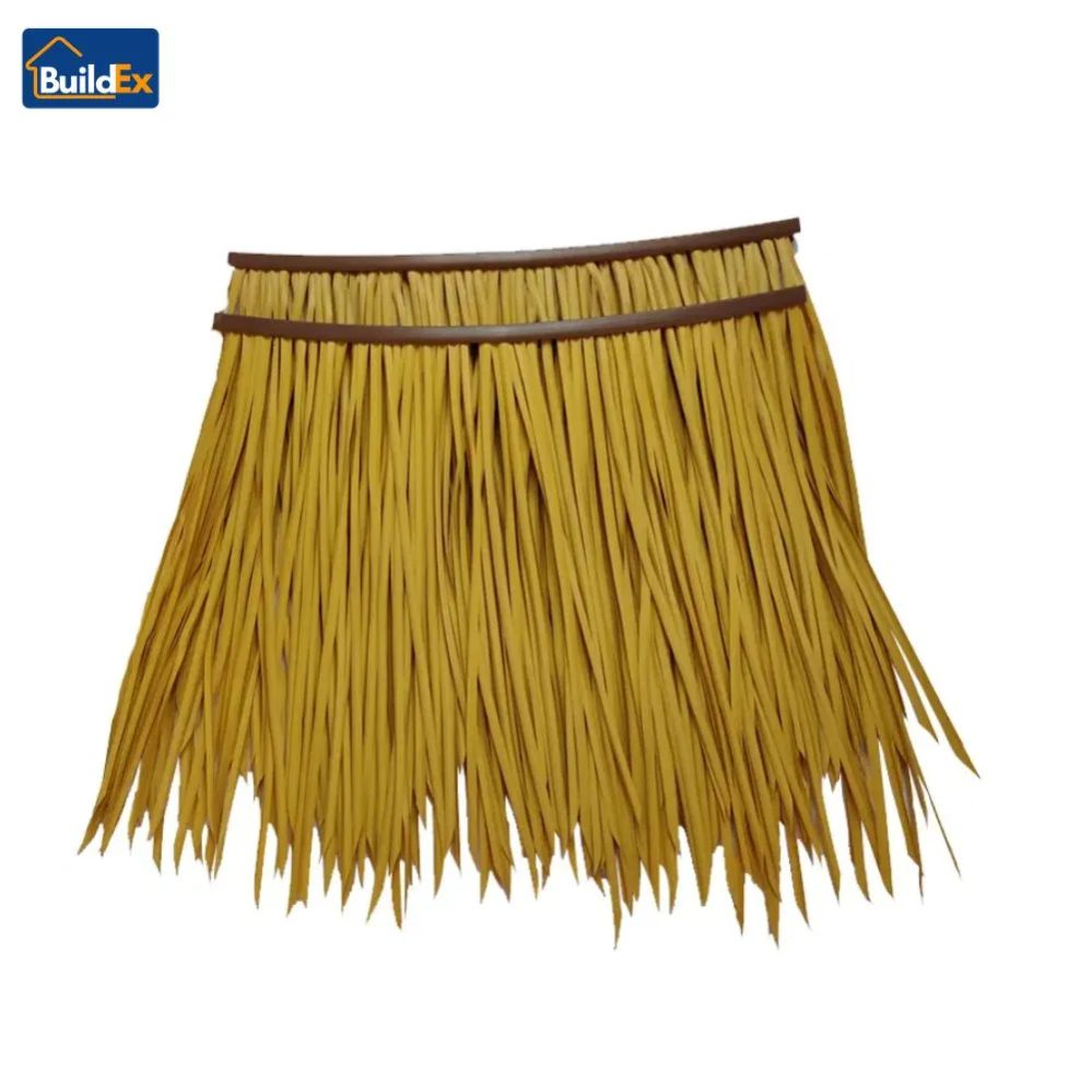 UV Resistant Artificial Thatch Roof Panels for Outdoor Gazebos and Huts