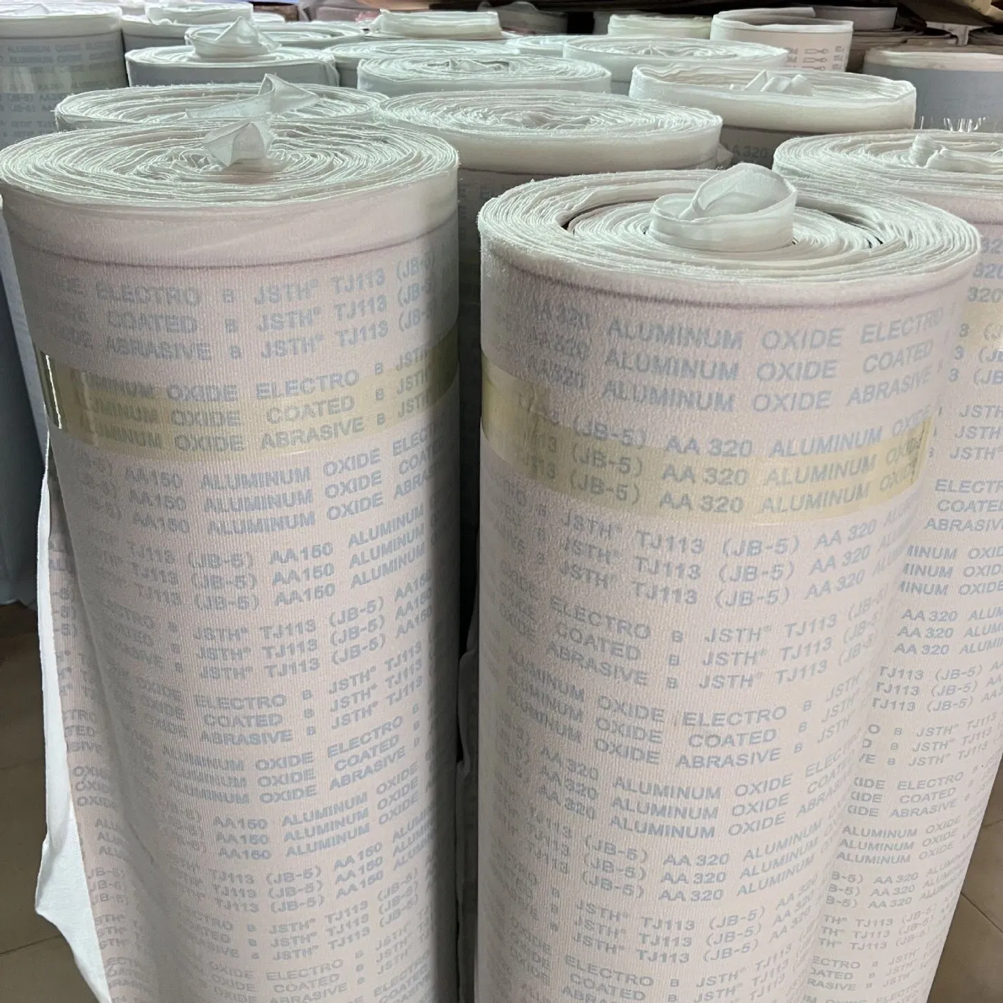 Flocking Sandpaper 5-Inch 125 Air Mill Circular Dry Sanding Cloth