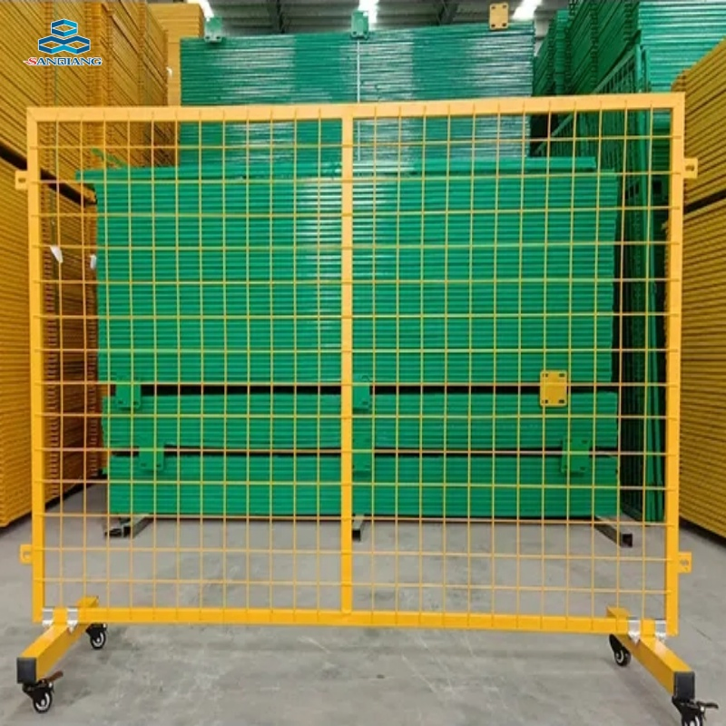 2.0mm Frame Thickness Security Panel Temporary Fence for Building Construction