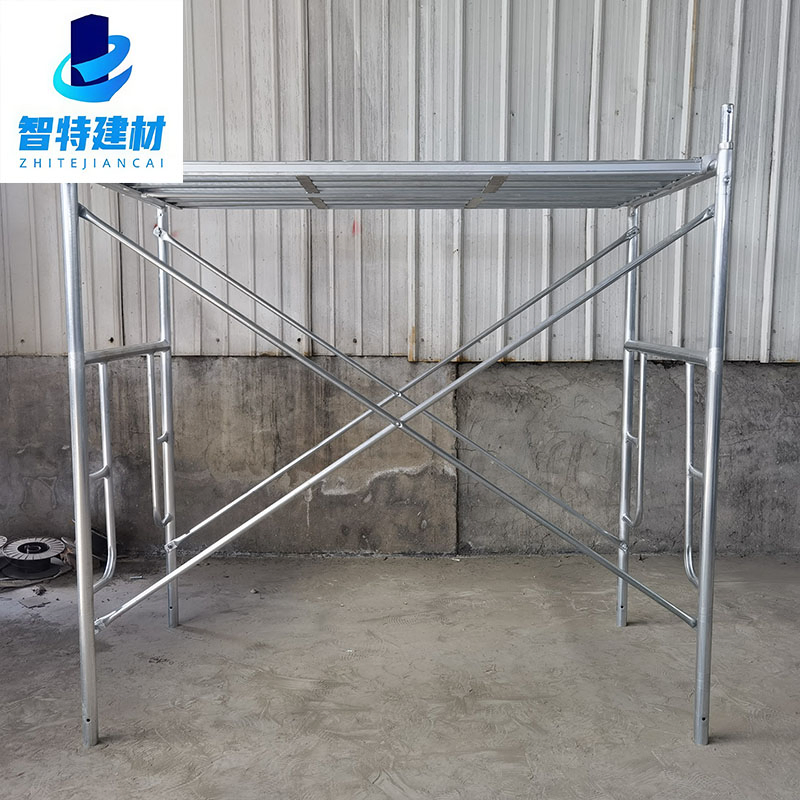Hot-DIP Galvanized and Stainless Steel Ringlock Frame Folding Scaffold System Mobile Aluminum Scaffolding for Construction Structural Support