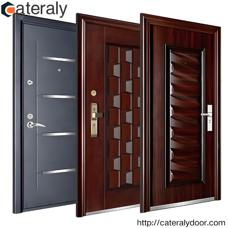 Cateraly Europe Style Security Door with Durable Construction and Easy Installation with Hardware