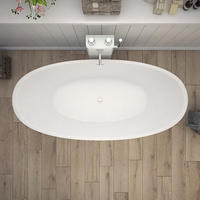 Акриловая угловая ванна с гидромассажем