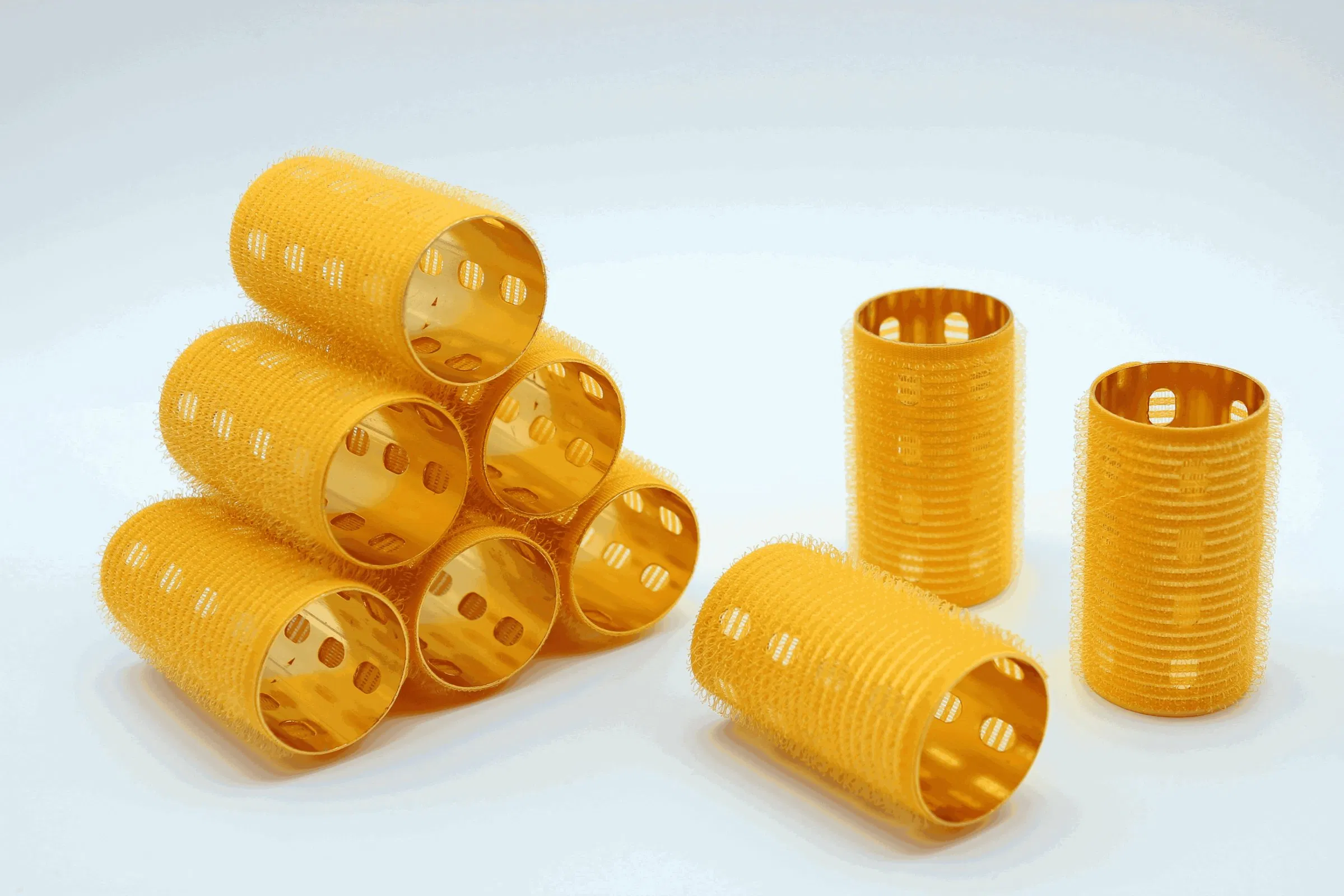 Бигуди с алюминиевым сердечником для длинных волос