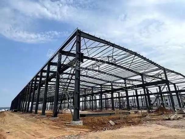 Welded H Section Steel Structure Material for Large Span Building