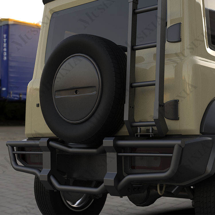 Стальной силовой бампер для Suzuki Jimny JB74