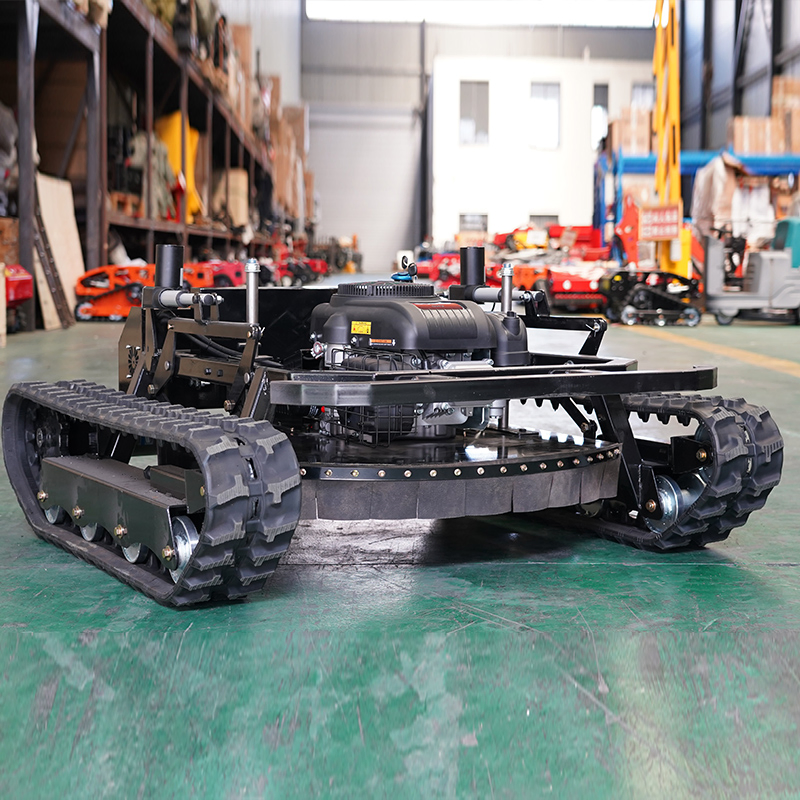 Гусеничная газонокосилка NUOMAN 2024, бензиновая, с дистанционным управлением