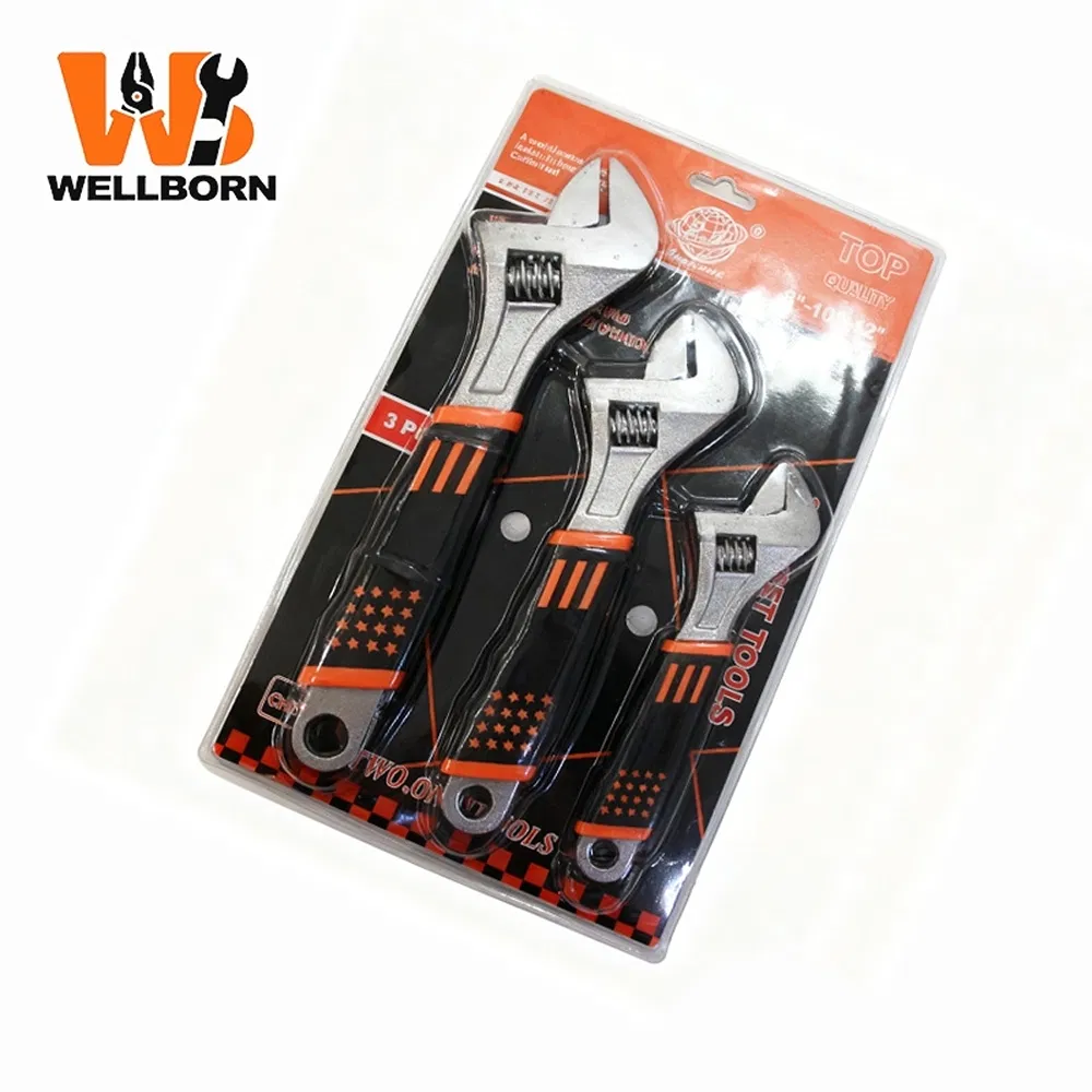 Набор гаечных ключей Wellborn B-010, 3 шт.