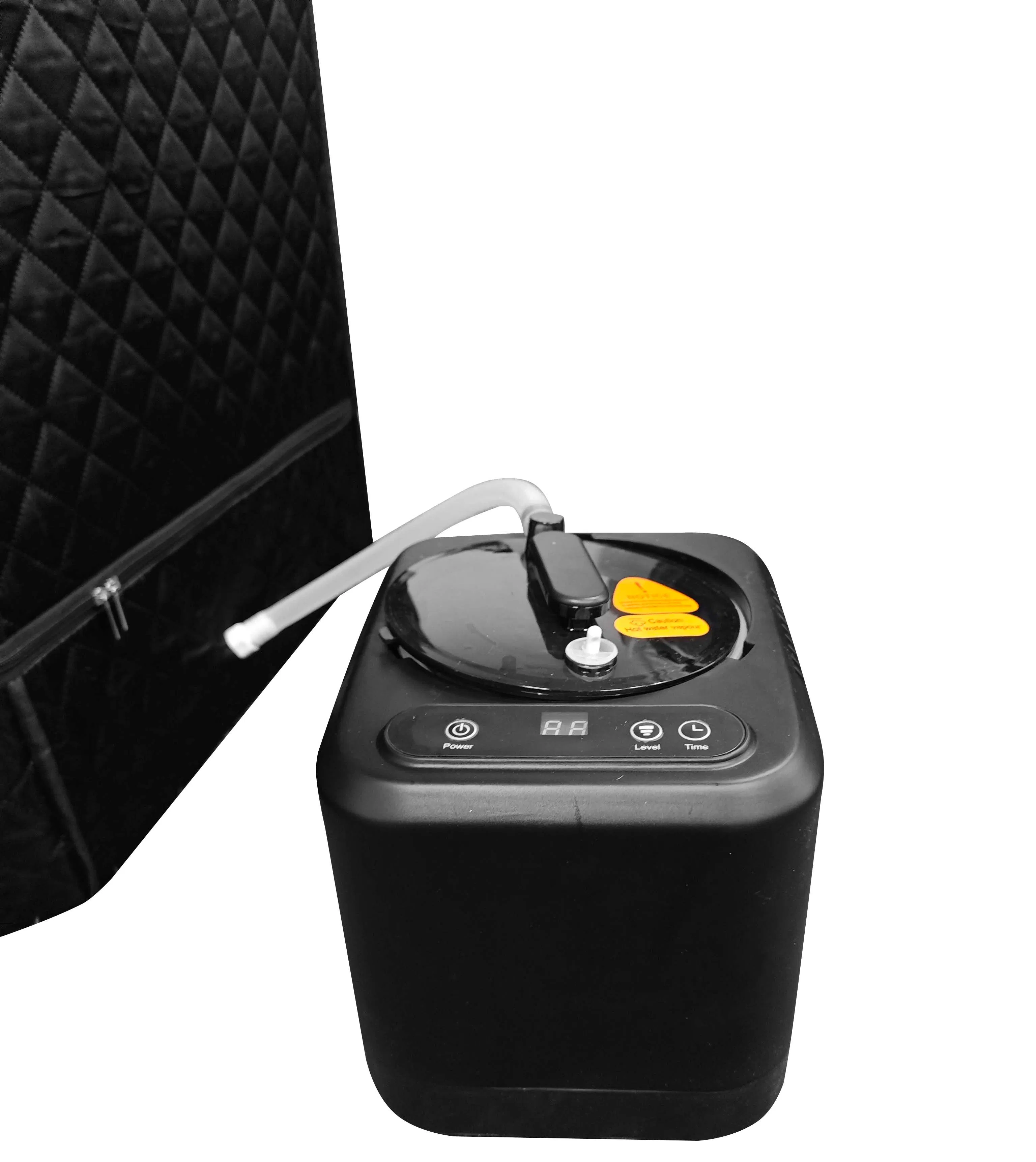 Factory Wholesale Folding Portable Outdoors Home Sauna Barrel Room Tent with Steamer