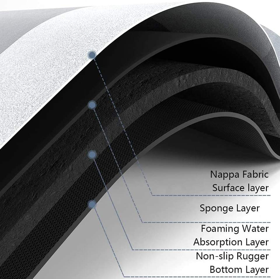 Bathroom Water Absorbent Rug Set Rubber Door Mats Diatom Mud Floor Mat Kitchen Carpet Anti Slip Bath Mat