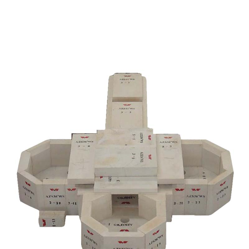 Refractory Azs Brick Bonded Azs Brick for Glass Kiln