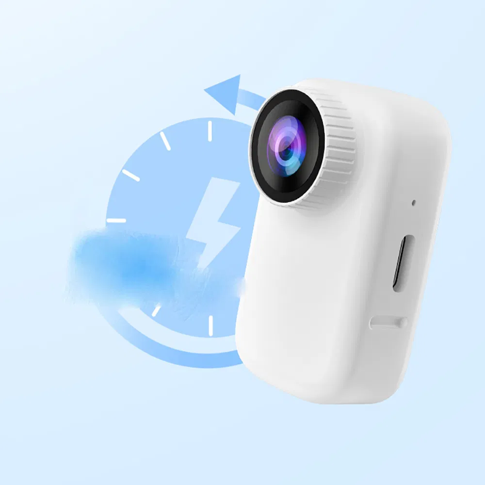 Hot Sale HD Wearable Magnetic Clip-on Camera Pocket-Sized Thumb Cam Kids Students