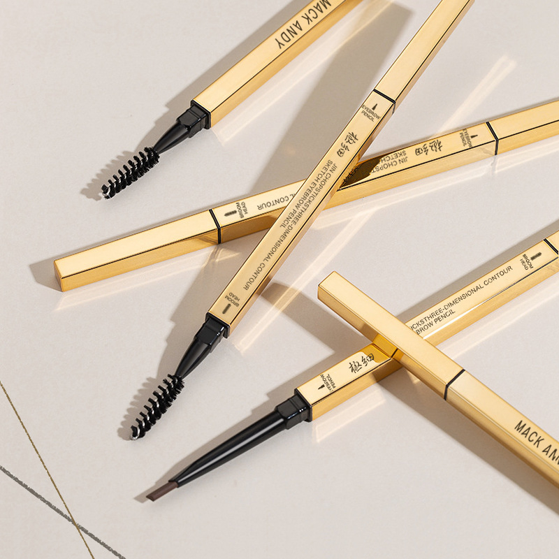 Ep12 Mixdair Eyebrow Pencil Waterproof, Sweat-Proof, Non-Decolorization and Non-Staining, Grinding Rod Natural Three-Dimensional Rotation Type Thrush