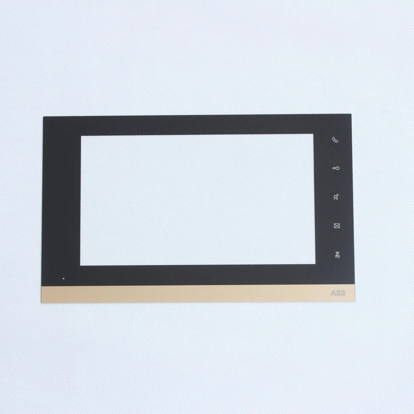 OEM Tempered Touch Control Glass Panel for Home Smart Electric Appliance Cover Glass