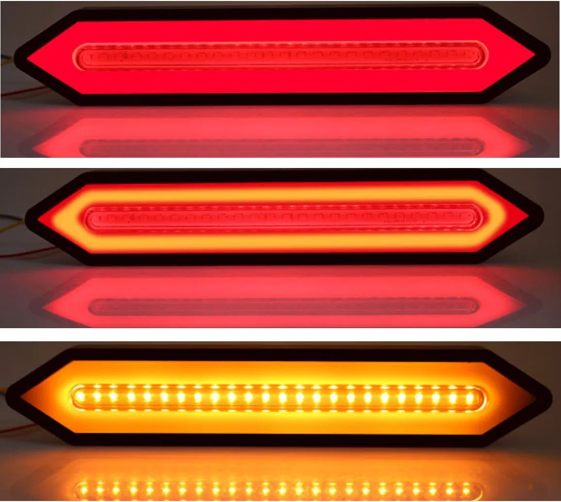 Двухцветный стоп-сигнал для грузовика и прицепа