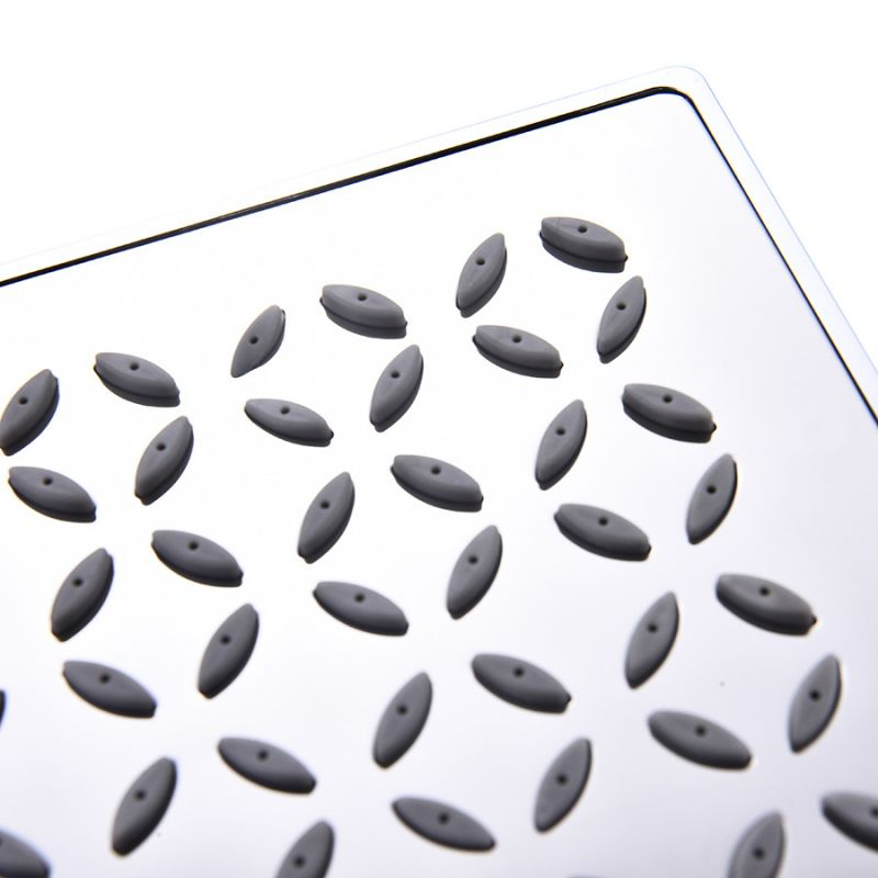 Stainless Steel Top Shower 6inch 201 Factory Direct Explosive Small Top Waterfall Saving Silicon Shower Head
