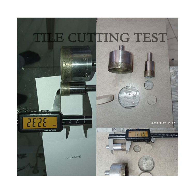 4-86mm Straight Shank Sintered Glass Tile Ceramic Diamond Core Drill Bit