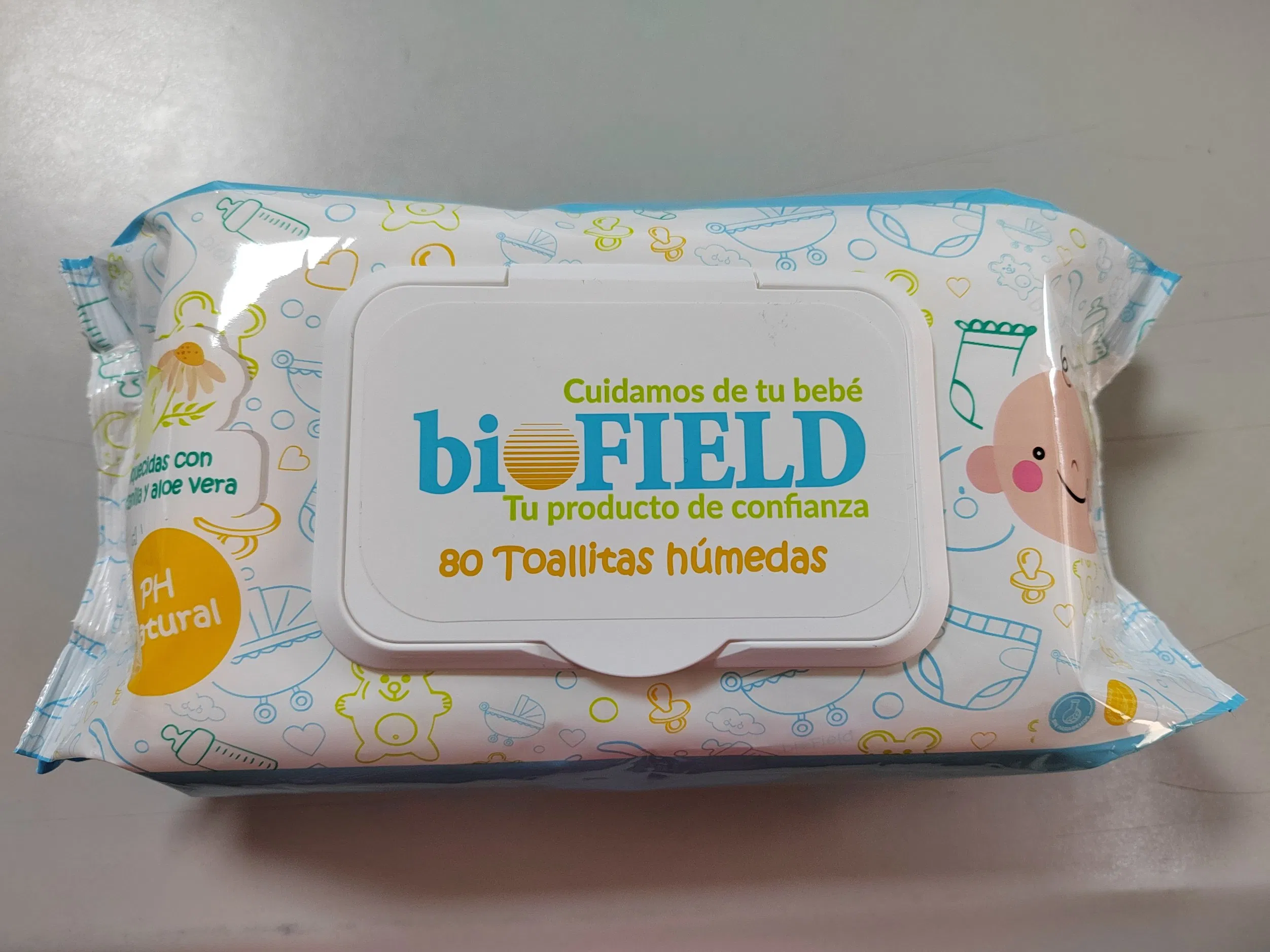 Best Quality Baby Wet Wipes Organic Aloe Vera with FDA Certificate