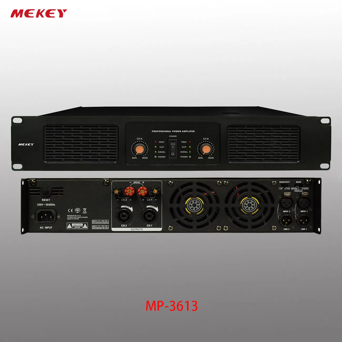 Premium Speaker Power Amplifier with Exceptional Frequency Response Range