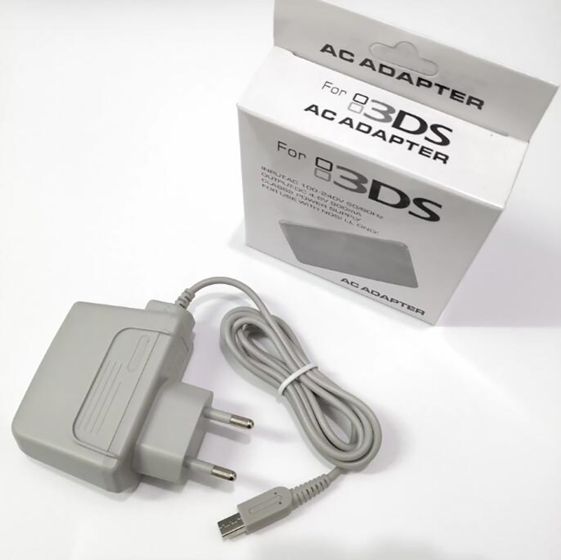 Power Supply AC Charging Adapter for Dsi/NDSi/2ds/3ds/New 3ds XL Ll Us EU Plug