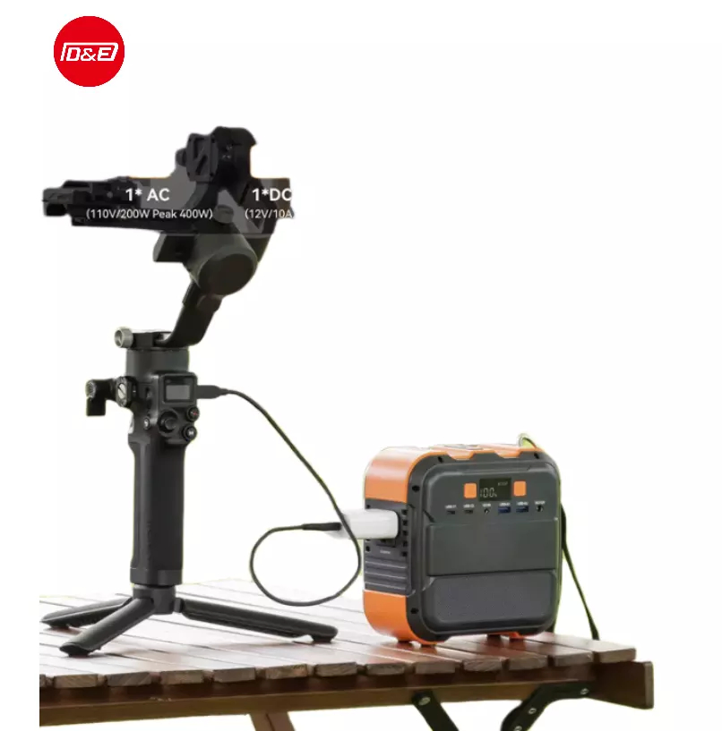 Портативный солнечный генератор CNDE с быстрой зарядкой