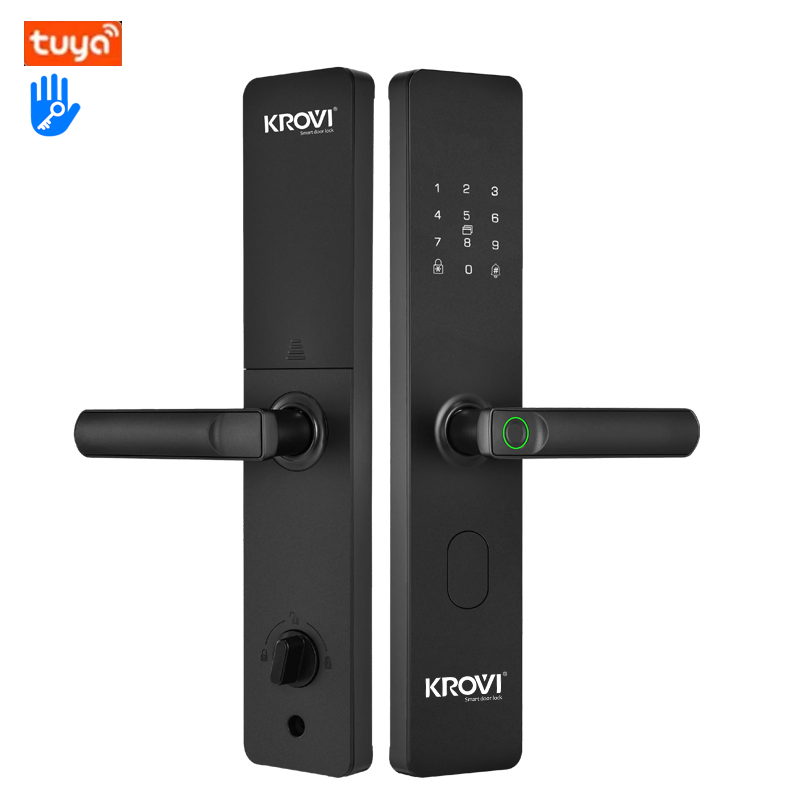 Factory-Direct-Sale Intelligent Lock with Password, Fingerprint and Card Features, Offering Extremely High Value for Money for Door Locks.