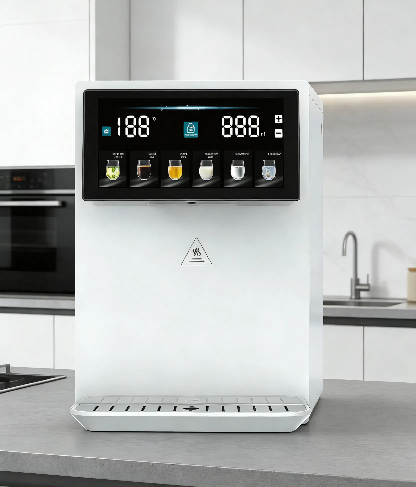 Water Treatment Dispenser with UV Sterilization and Quick Cooling