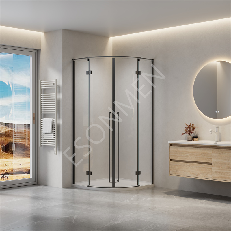 Square Shower Enclosure with Hinge Door