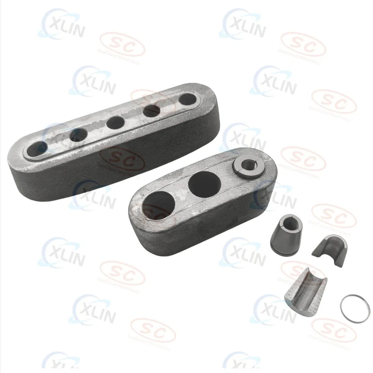 Factory Directly Bridge 0.5 0.6 Multi Holes Steel Prestressed Flat Anchorage