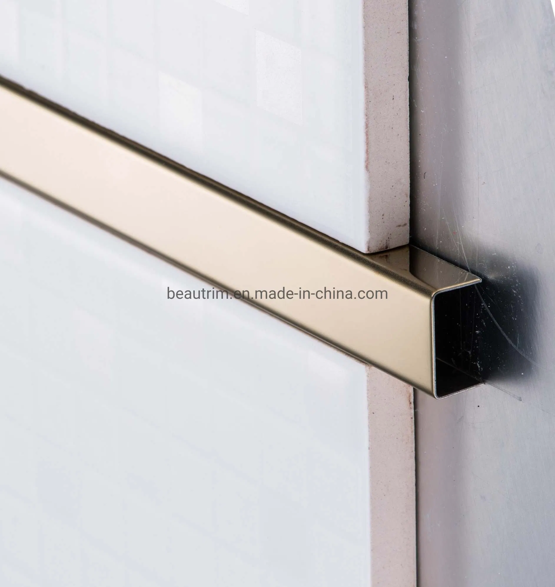 Beautrim High Quality Aluminum 3D Pattern Listello Tile Trim