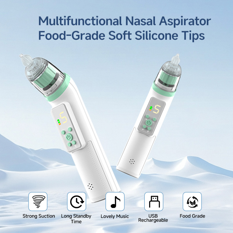 Electric Baby Nose Cleaner Adjustable Suction Nasal Aspirator - OEM Available Supplier