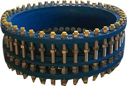 En545 En598 Ductile Iron Double Flange Adaptor Piping Expansion Dismantling Joint