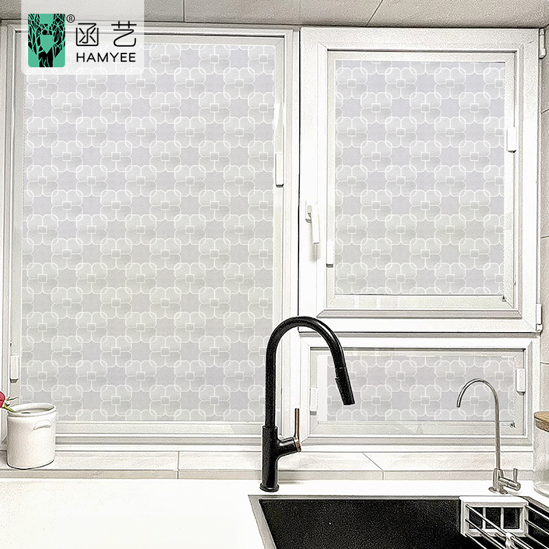 Static Glass Window Film Decorative Glass Film for Home Decor