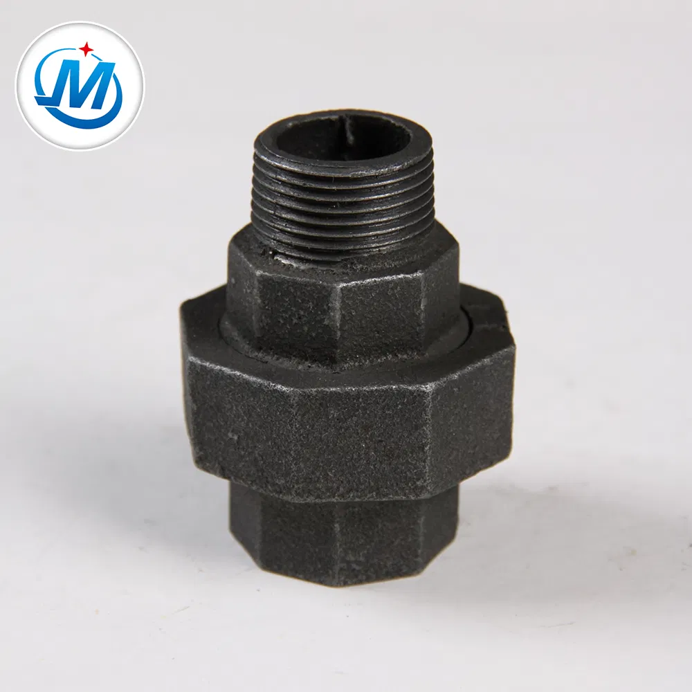 Pipe Fitting Union Female Conical Joint Iron to Iron Seat Malleable Iron Brass Union