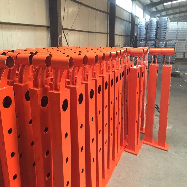 Cutomized Color Steel Landscape River Bridge Graurdrail Pillar