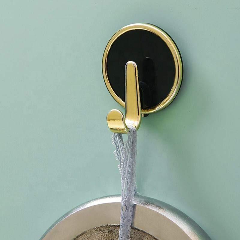 Kitchen Strong Load-Bearing Adhesive Light Luxury Clothes Hook