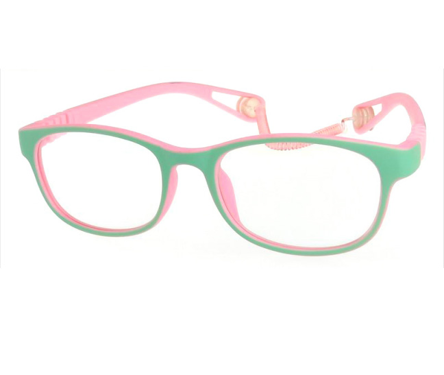 Kids Flexible Tr90 Optical Frames with Cord